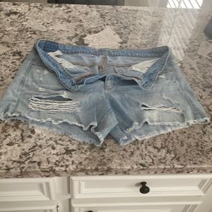 American eagle denim shorts 18
